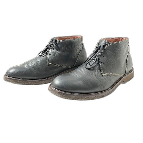 Johnston & Murphy Men's Copeland Chukka Ankle Boots Sheepskin 25-2021 Sz 9.5 M